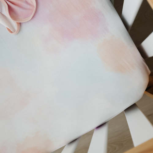 Premium Knit Fitted Crib Sheet - Nova