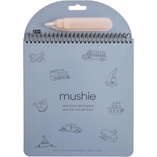 mushie Vehicles Reusable Water Color Pad