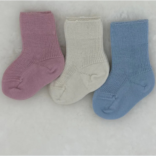 GRÖDO Baby Organic Wool Socks, Thin – Danish Woolen Delight