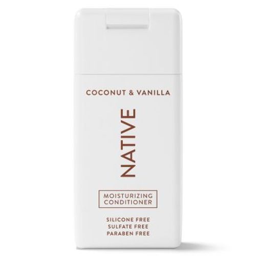Native Coconut & Vanilla Moisturizing Conditioner - 3 fl oz: For All Hair Types, Paraben-Free, Silicone-Free