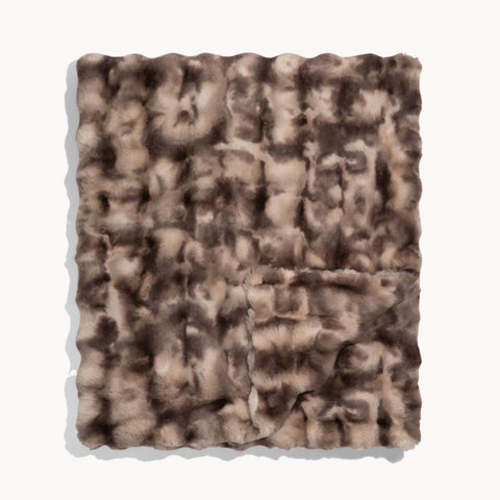 Mocha Tie Dye Weighted Blanket | Lola Blankets