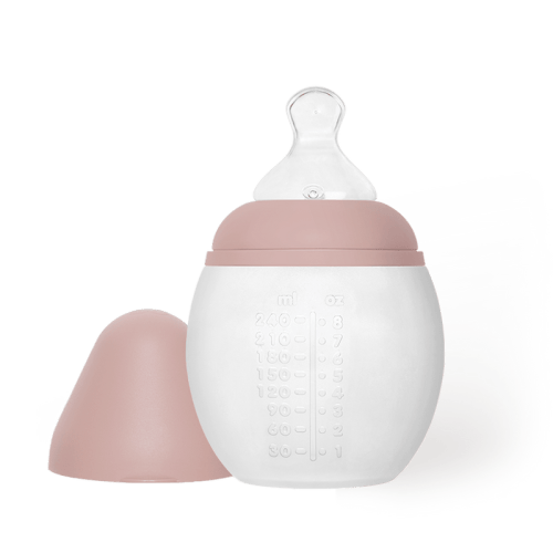 Elhee Anti-colic baby bottle 8 oz | Blush