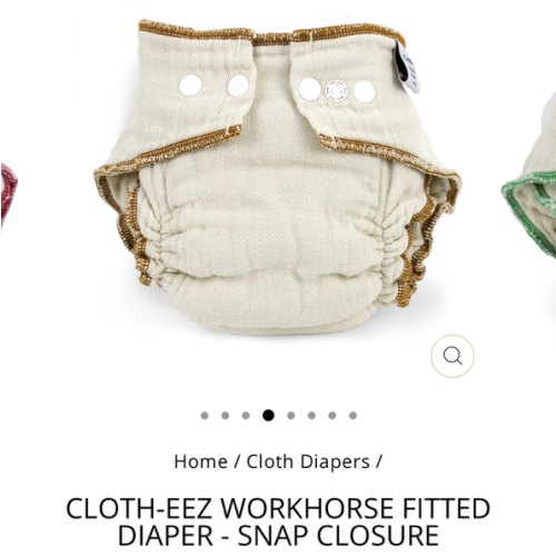 Cloth-eez Workhorse Fitted Diapers