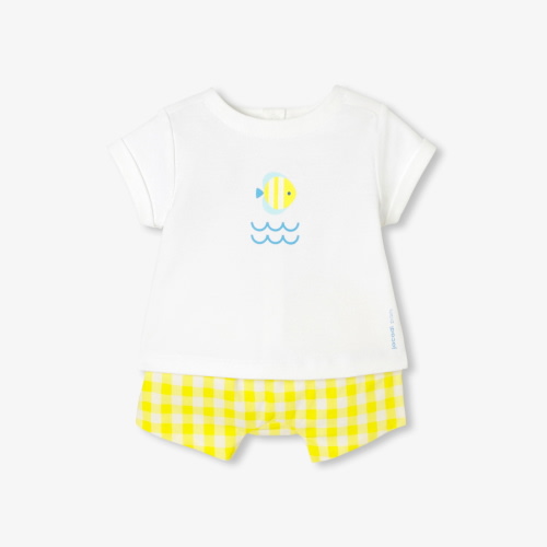 Baby boy cotton set - jacadi paris
