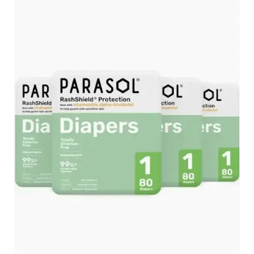 Parasol RashShield®  Protection Diapers - 1 Month Supply