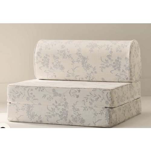 Ivory & Sky Blue Floral Modular Couch | Kit | House of Noa