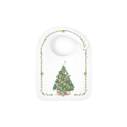 Satin Bib - Christmas