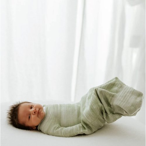 Bamboo Blend Mint Swaddle Sleep Sack – Swaddelini
