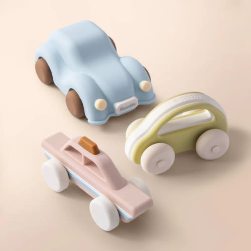 Surf & Go Silicone Mini Car Set