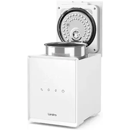 Stainless Steel Humidifier, 3L Warm Mist Humidifier, Easy Clean with Warm Steam Humidifier, Healthy Air Mist Humidifiers for Bedroom Living Room, with Sleep Mode and Auto-off Setting