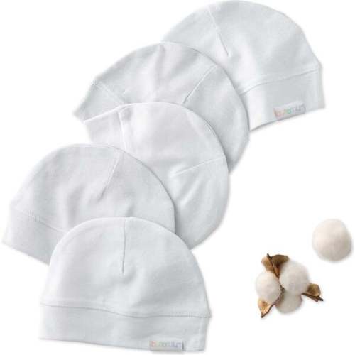 CHARLIE 5-Pack Caps, White - butterblu | Maisonette