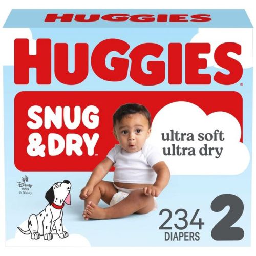 Huggies Snug & Dry Diapers -Size 2 - 234ct