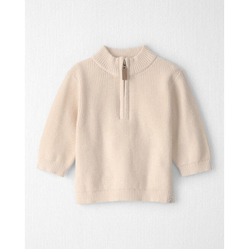 Baby Organic Cotton Quarter-Zip Pullover - Little Planet | Carter's