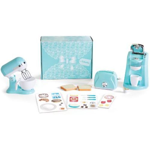 Kidoozie Trendy Kitchen Trio, Set of 3 Realistic Toy Kitchen Appliances for Pretend Play; Children ages 3+