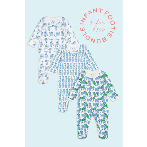 Infant Footie Bundle | ROLLER RABBIT – Roller Rabbit