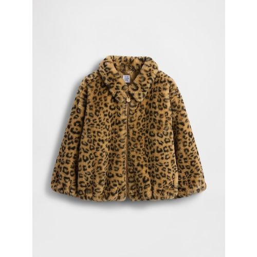 Baby & Toddler Faux Fur Zip Jacket