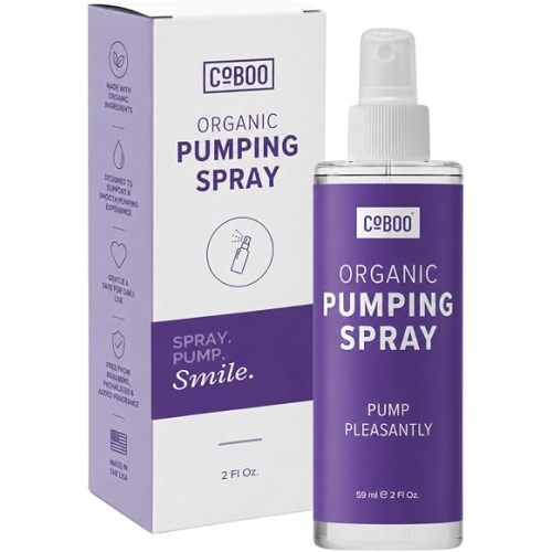 CoBoo The Original Pumping Spray, Organic Breast Pump Lubricant 2 Fl oz