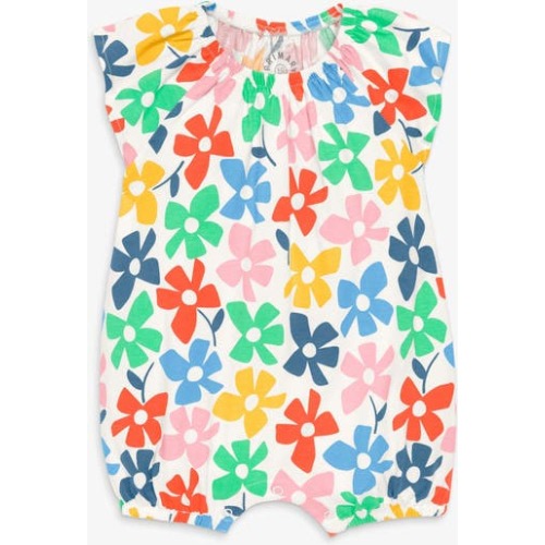 Baby Flutter Sleeve Shortie In Prints, 0-3M