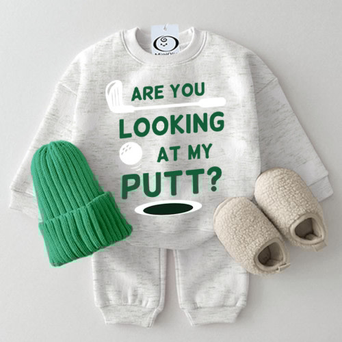 Baby Funny Letters Of Golf 2-piece Set