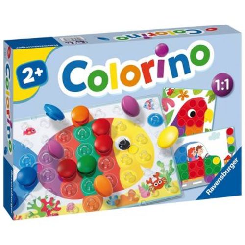Ravensburger Colorino Board Game: Creative Thinking for Kids, Includes Game Pieces & Instructions, 1 Player