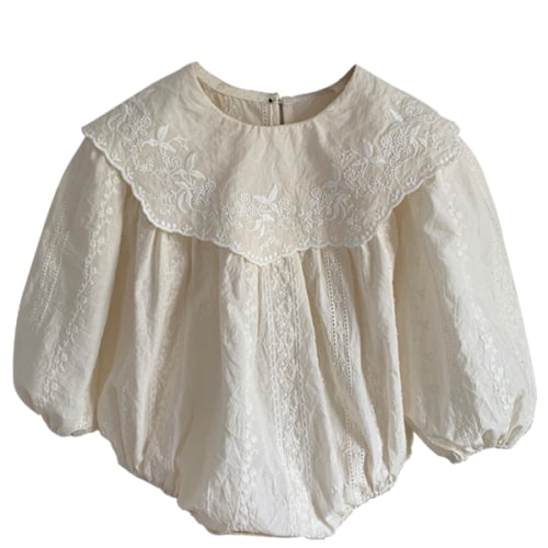 FLASH SALE - Marianne Romper - White