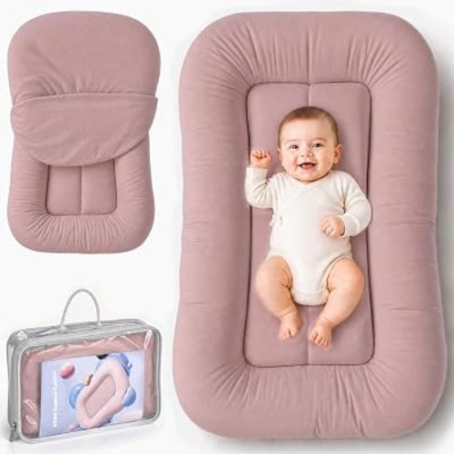 Infant Support Cushion for Newborn 0-24 Months, Rose Petal-CS