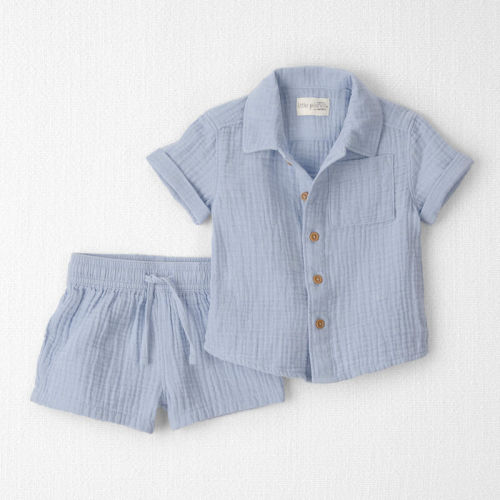 Baby Boy 2-Piece Organic Cotton Gauze Set
| Carter’s Oshkosh Canada