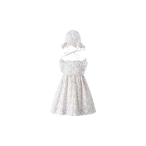 Heart Confetti Sundress & Hat