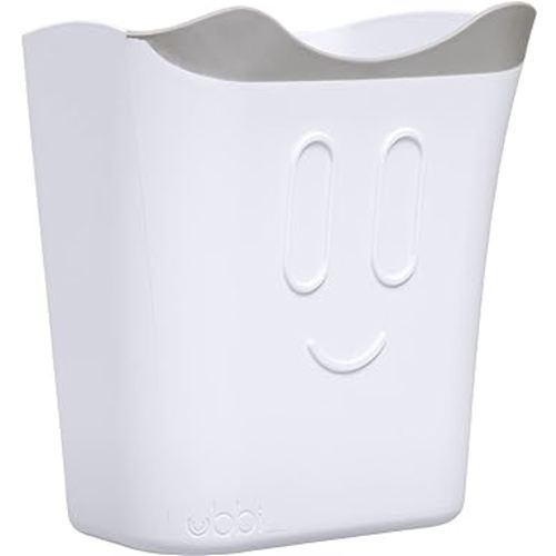 Ubbi Bath Rinse Cup for Babies & Toddlers, Baby Hair Rinse Cup, Newborn Bath Time Essential, Tear-Free Bath Accessory, White