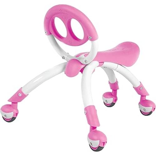 YBIKE Pewi Walking Ride On Toy - From Baby Walker to Toddler Ride On for Ages 9 Months to 3 Years Old