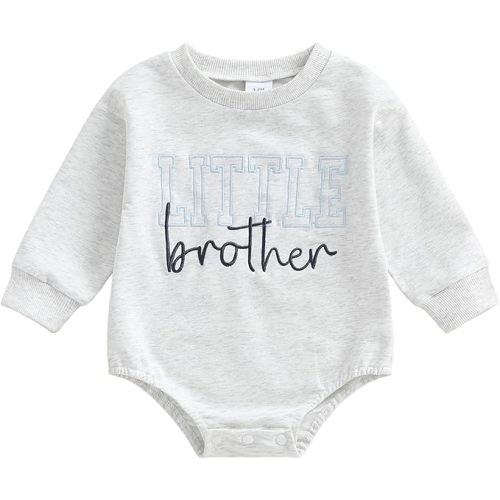 Sibling Matching Clothes Toddler Tops, Little Brother