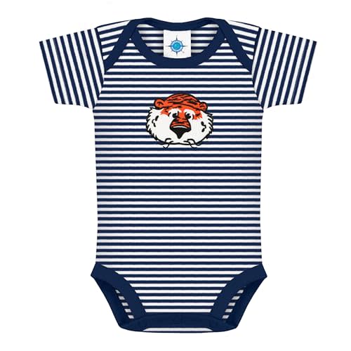 Creative Knitwear College Baby NCAA Infant Striped Bodysuit