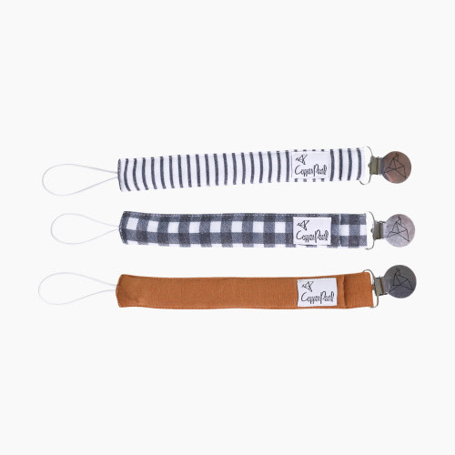Copper Pearl Binky Clip Set (3 Pack) - Scotland