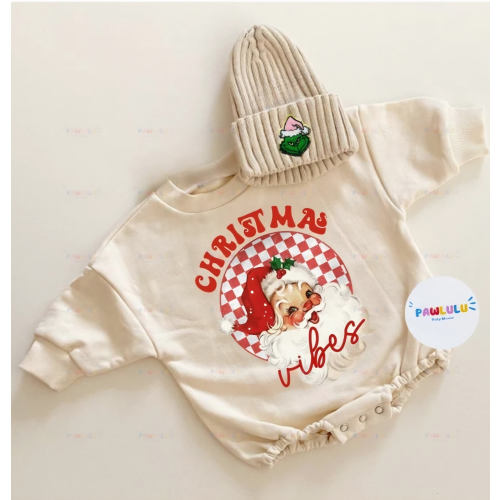 Christmas Vibes Romper – Pawlulu