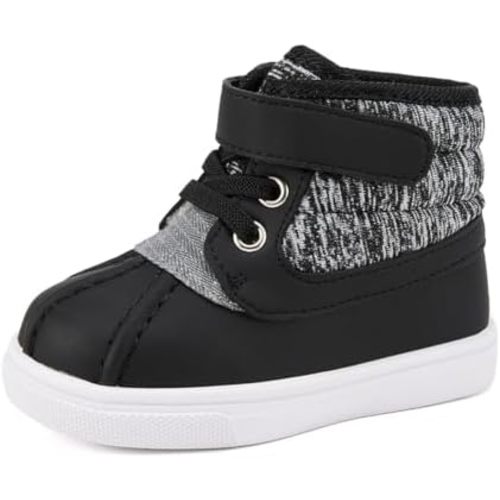 BMCiTYBM Baby Snow Boots Boys Girls Winter Infant Shoes Anti-Slip 6 9 12 18 24 Months Faux Fur