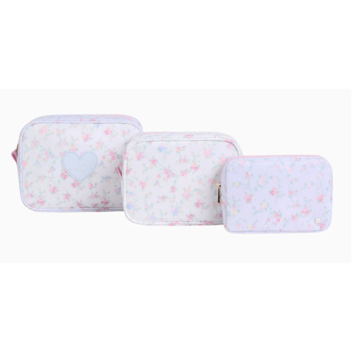 STATE x LoveShackFancy Floral Travel Pouch Set