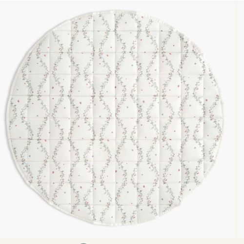 Botanical Berries Play Mat - Ivory