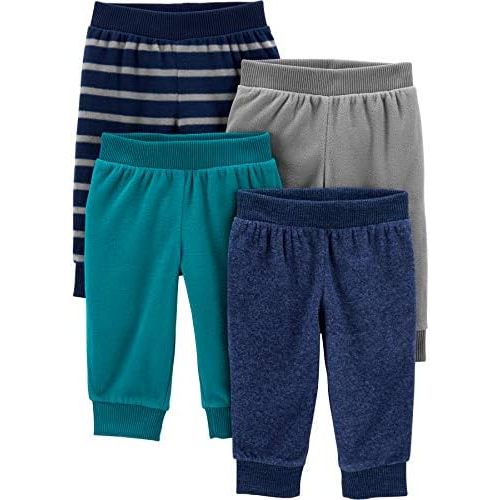 Simple Joys by Carter's unisex-baby 4-pack Fleece Pants