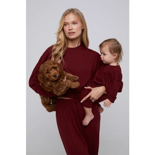 The Cloud Long Sleeve Crop Tee