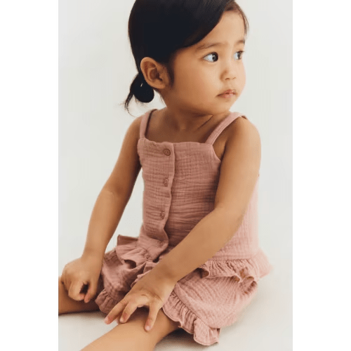 2-PIECE COTTON MUSLIN SET