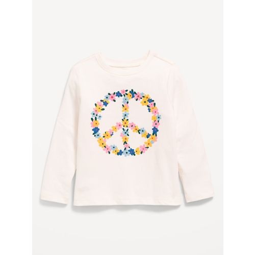 Long-Sleeve Graphic T-Shirt for Toddler Girls