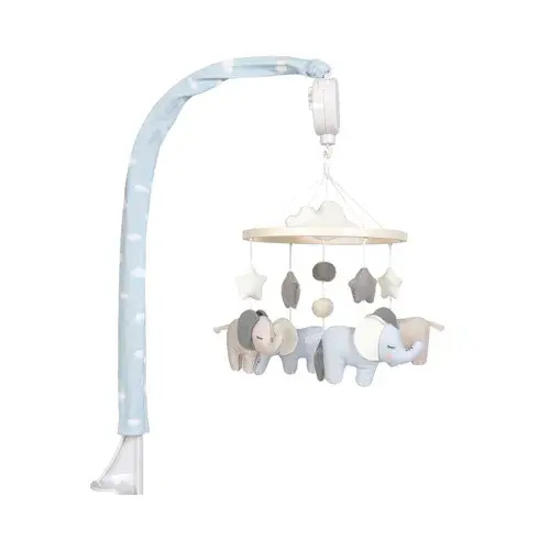 Living Textiles Mobile Elephant Playtime | Baby Bunting AU