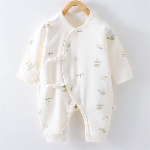 Ovbmpzd Cotton Rompers for Baby Girls White Soft Sleep N Plays Graphic Prints Stretch Pajamas Onesie Baby Girl 0 Months