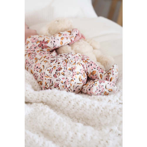 Girl Ruffle Zipper Footies | Best Sellers