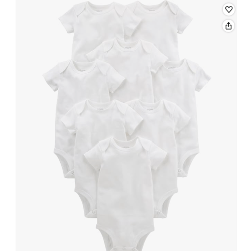 Simple Joys by Carter's Baby 8-Pack Short-Sleeve Bodysuit