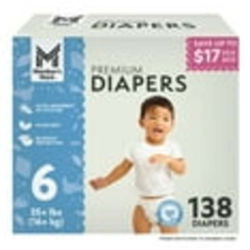 Member's Mark Premium Baby Diapers, Sizes Newborn - 8 - Samsclub.com