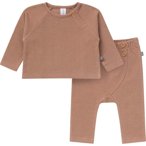 2-Piece Baby Boys Brown Raglan Top and Pant Set – Gerber Childrenswear