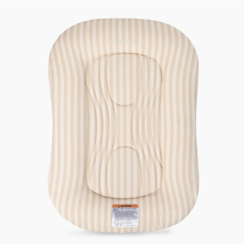 Infant Lounger Wave | Oat Stripe