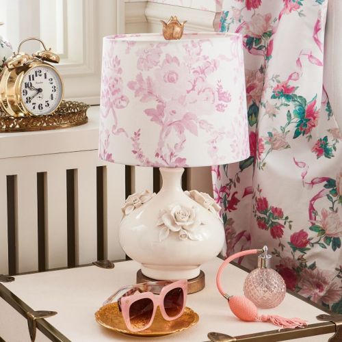 LoveShackFancy Floral Table Lamp