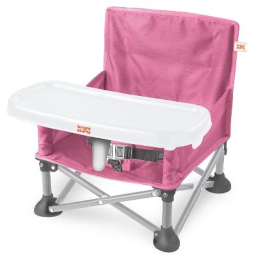 Bright Starts Pop N Sit Portable Booster Seat - Pink